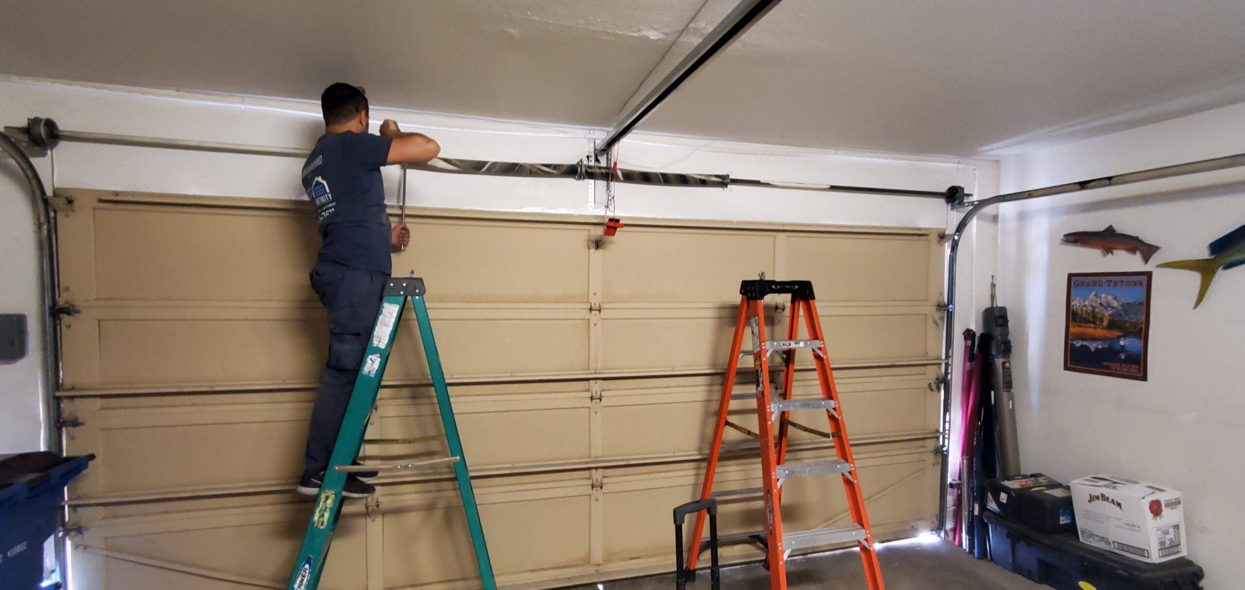 Garage door springs replacement Las Vegas