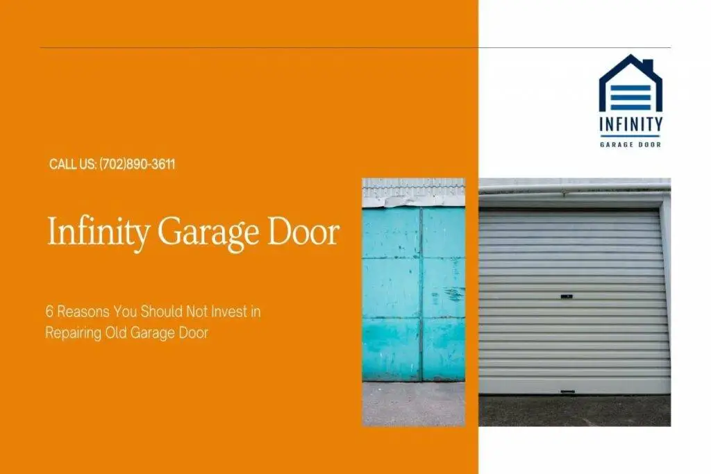 6 Reasons You Should Not Invest in Repairing Old Garage Door