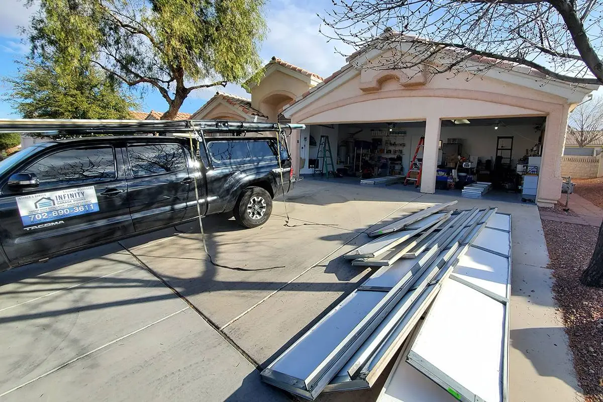 Dent Repair for Garage Doors