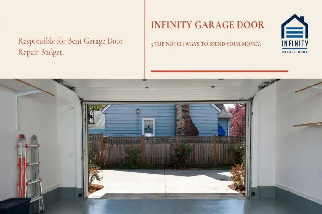 Responsible for Bent Garage Door Repair Budget