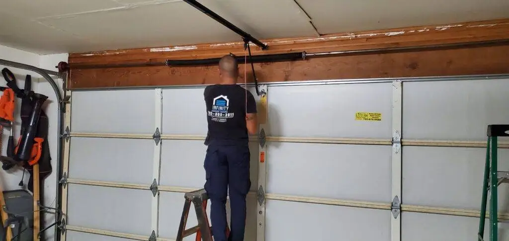 Garage door springs maintenance
