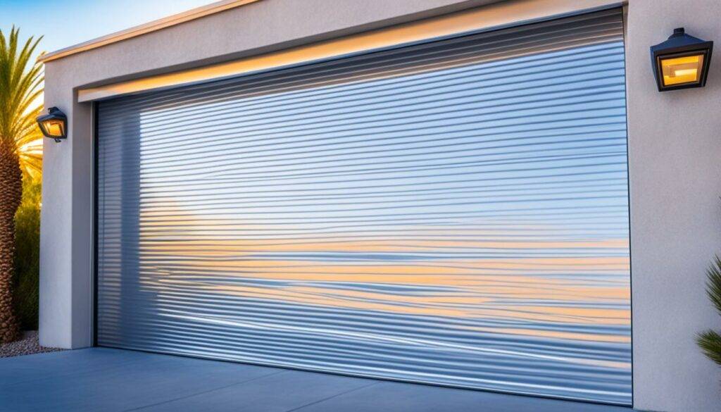 Aluminum garage door Las Vegas
