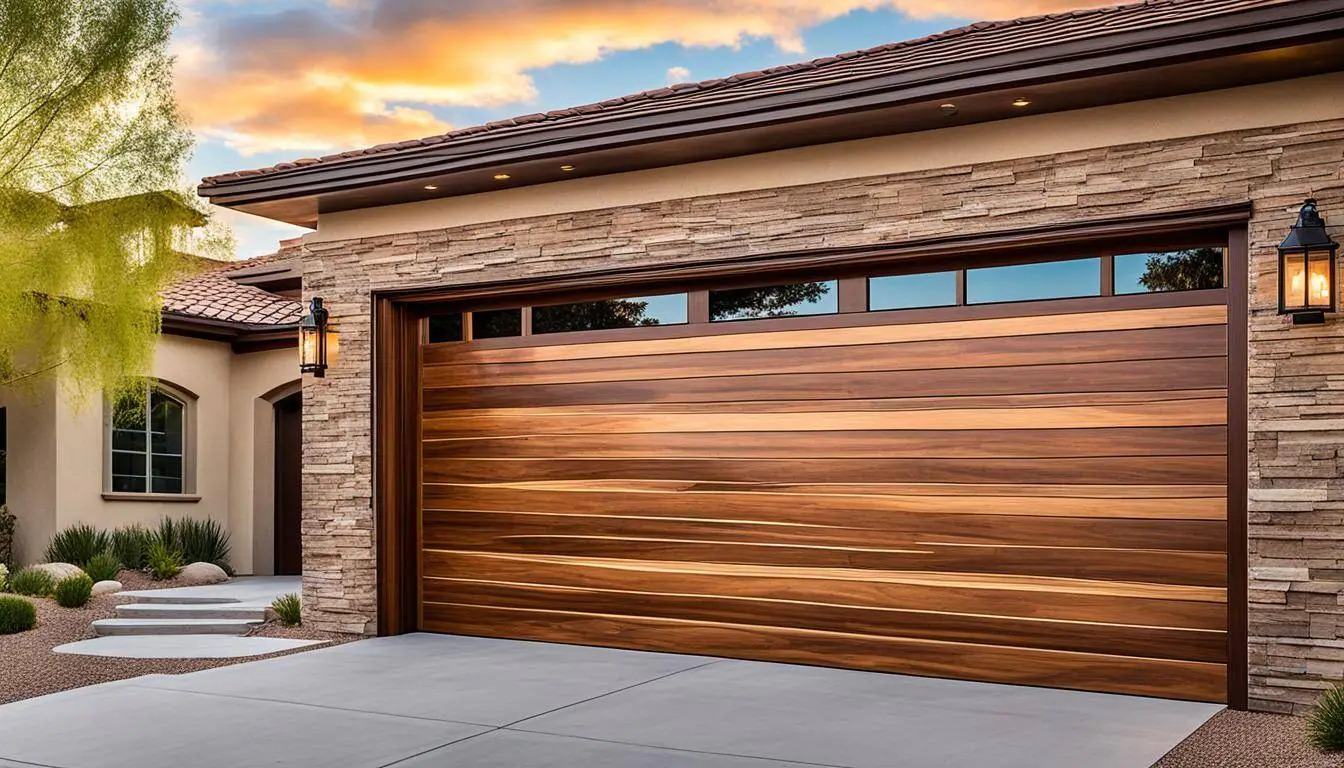 Custom Wood Garage Door Summerlin Las Vegas