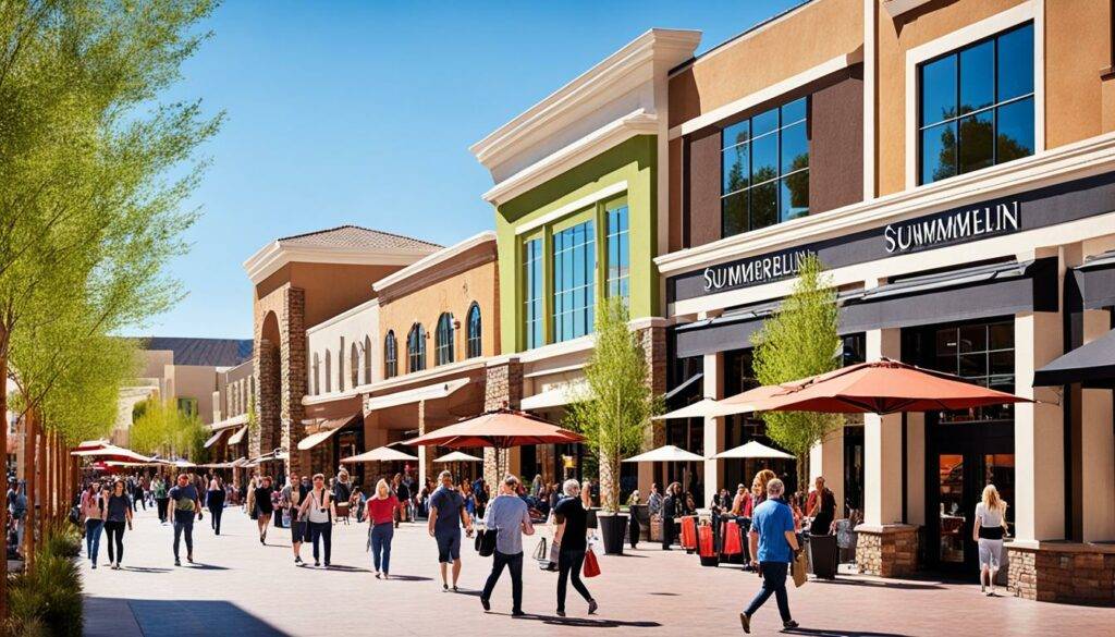 Downtown Summerlin Shopping and Dining
