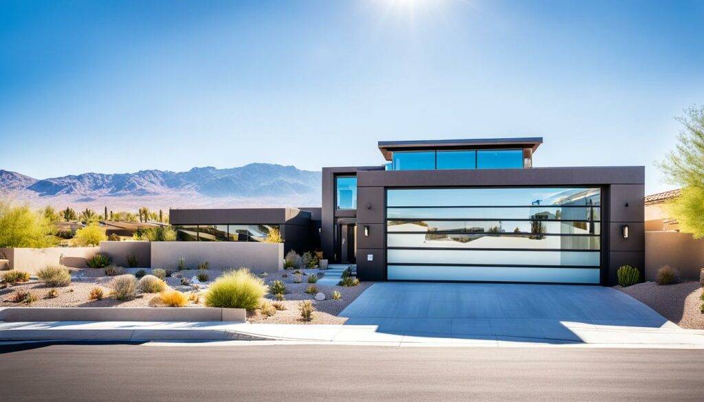 Professional Glass Garage Door Installation The Hills South Summerlin Las Vegas