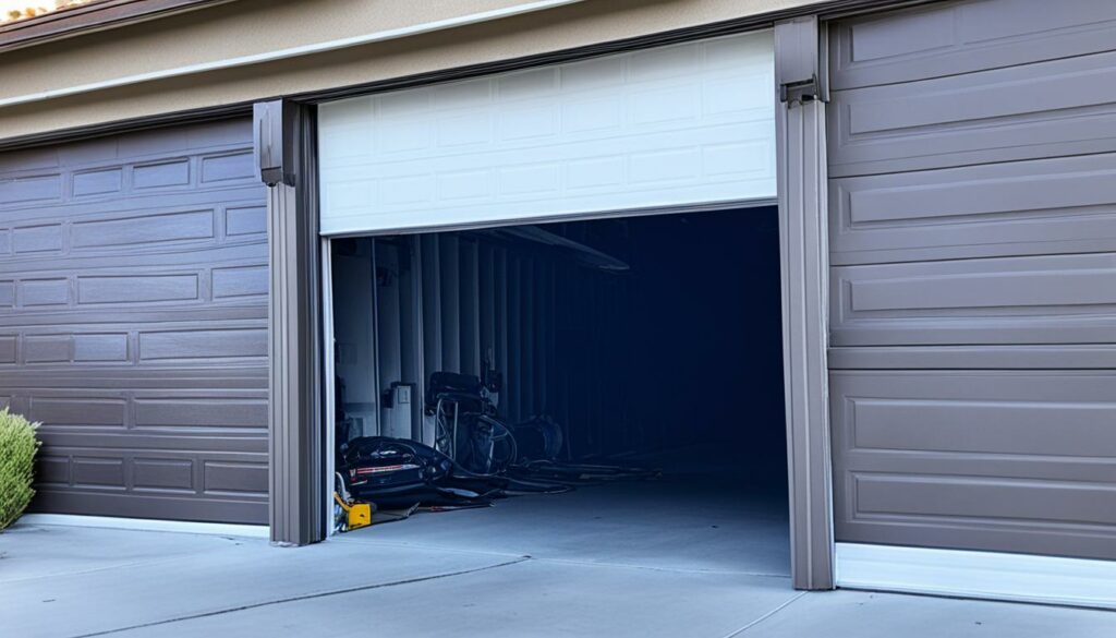 Garage door only opens a foot Summerlin Las Vegas