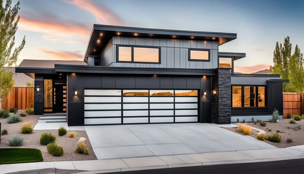 custom garage door design Highlands Ranch Las Vegas