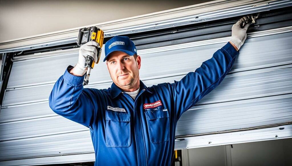 professional garage door maintenance