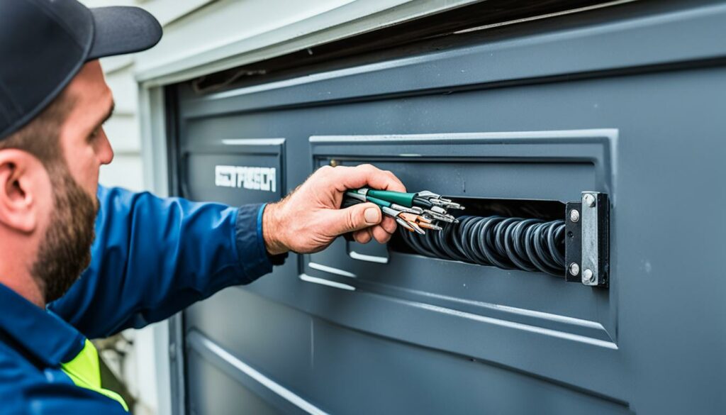 garage door cable replacement services