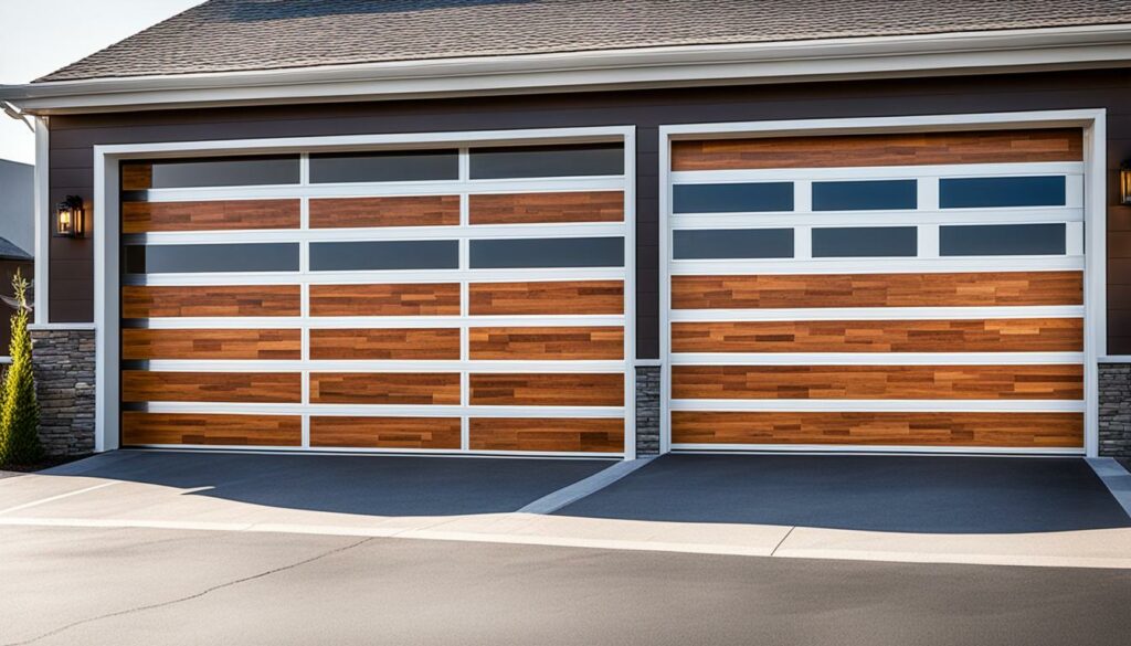 wood garage door retailers