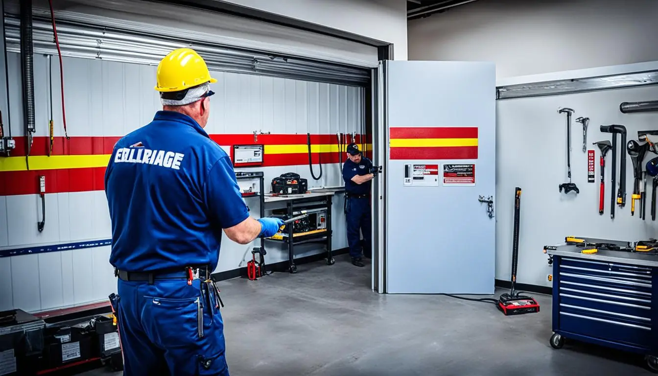 commercial garage door repair Las Vegas