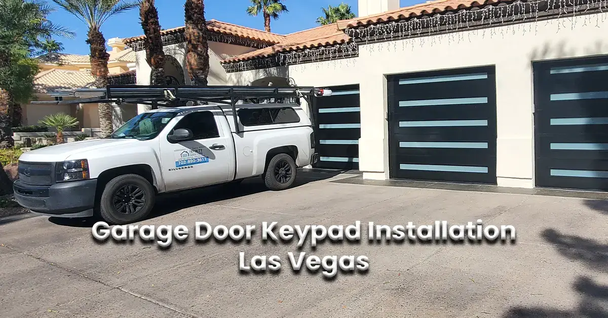 garage door keypad installation in las vegas