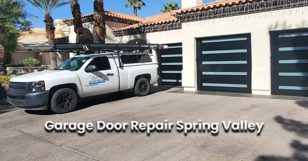 Infinity Garage Door custom garage door installation in Spring Valley, NV